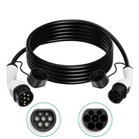 22kW Type 2 to Type 2 EV Charging Cable Kit