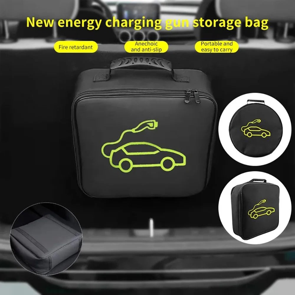 EV Car Charging Cable Storage Carry Bag