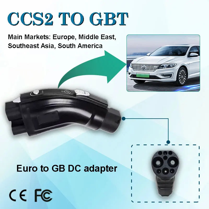 CCS2 to GB/T EV Adapter