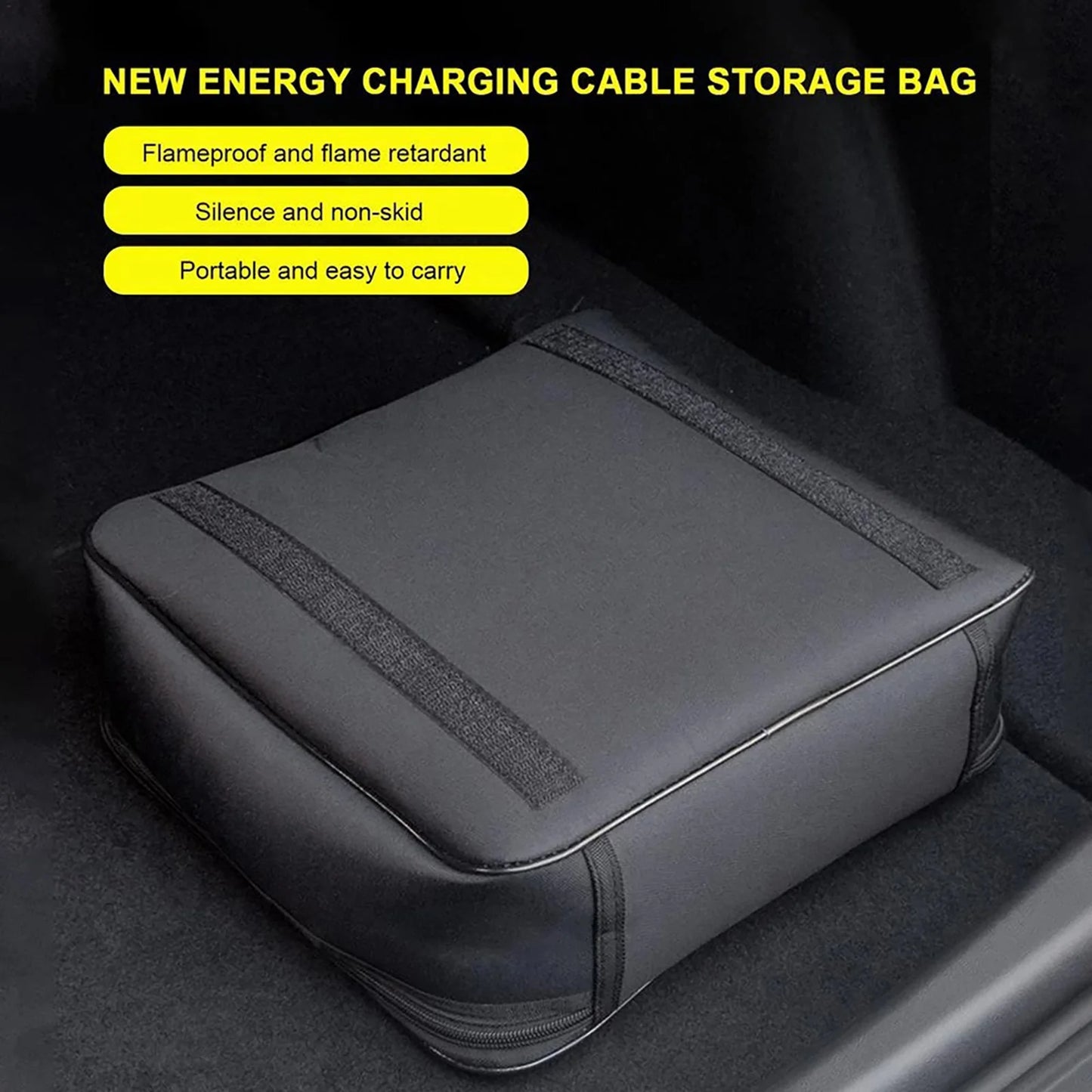 EV Car Charging Cable Storage Carry Bag