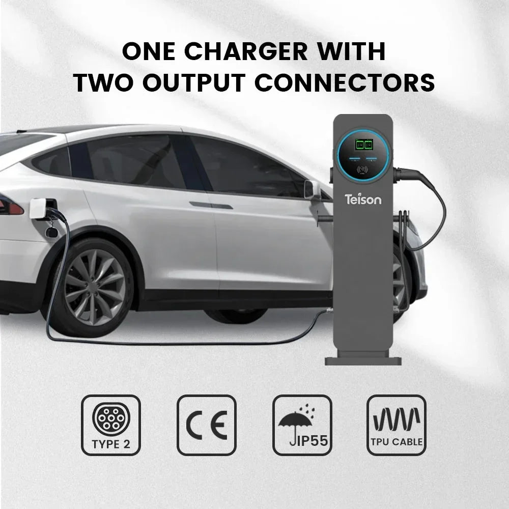 Teison 22kW Dual EV Charger