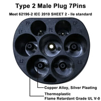 Type 2 plug connector Charger