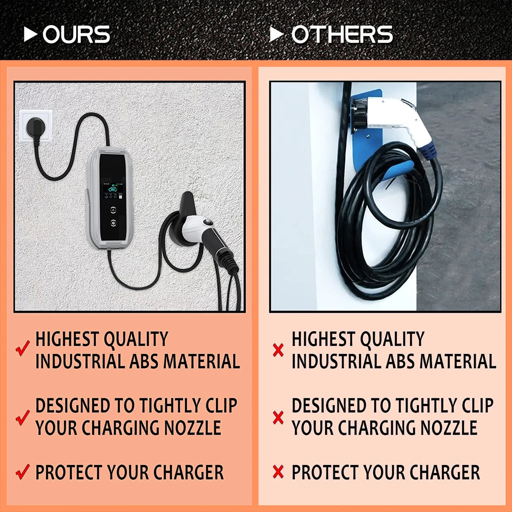 Electric Car Charger Cable Holder