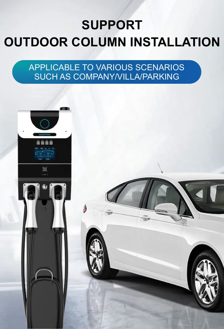 Small Ev 22kW Charging Station Point