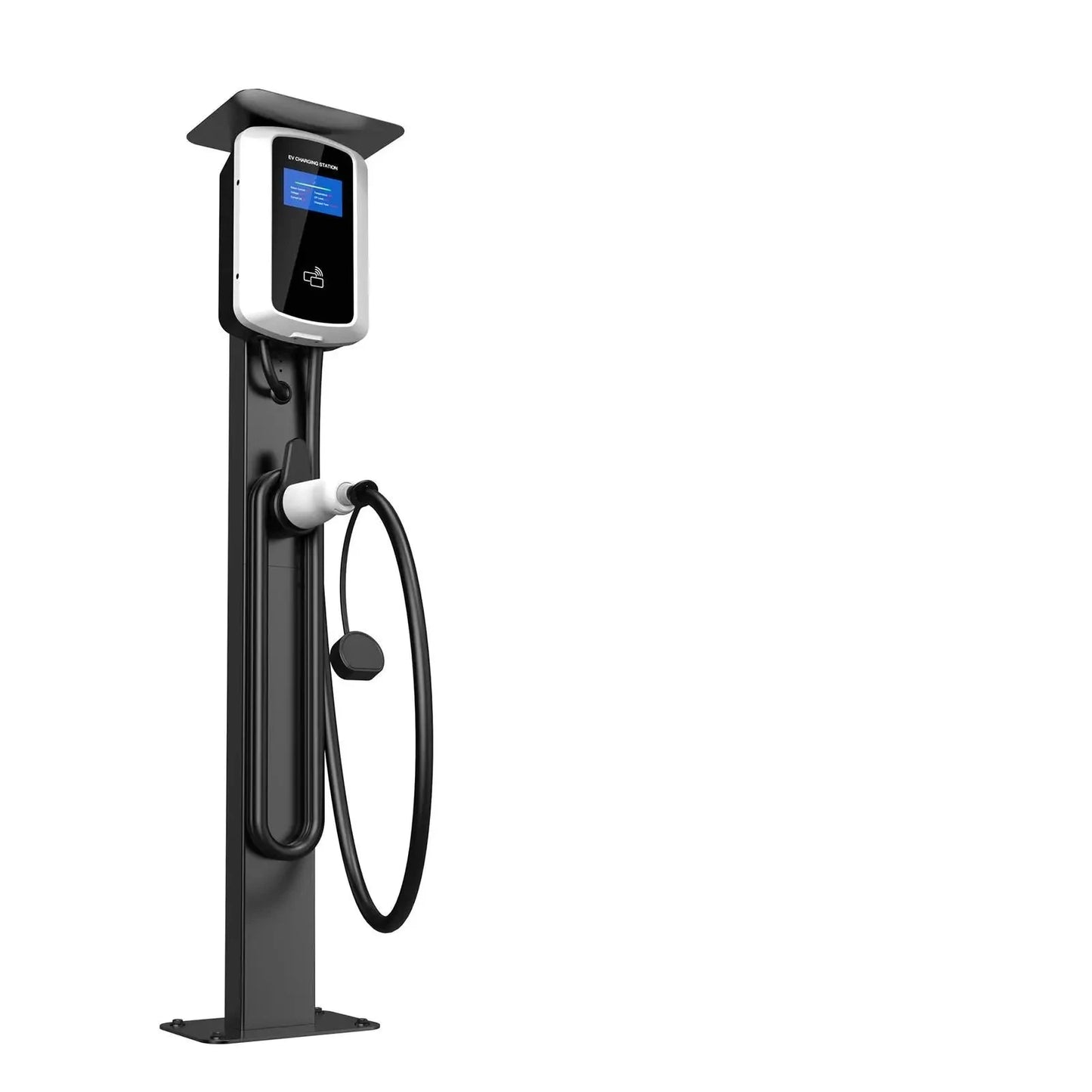 EV Charging Station Pedestal Pole