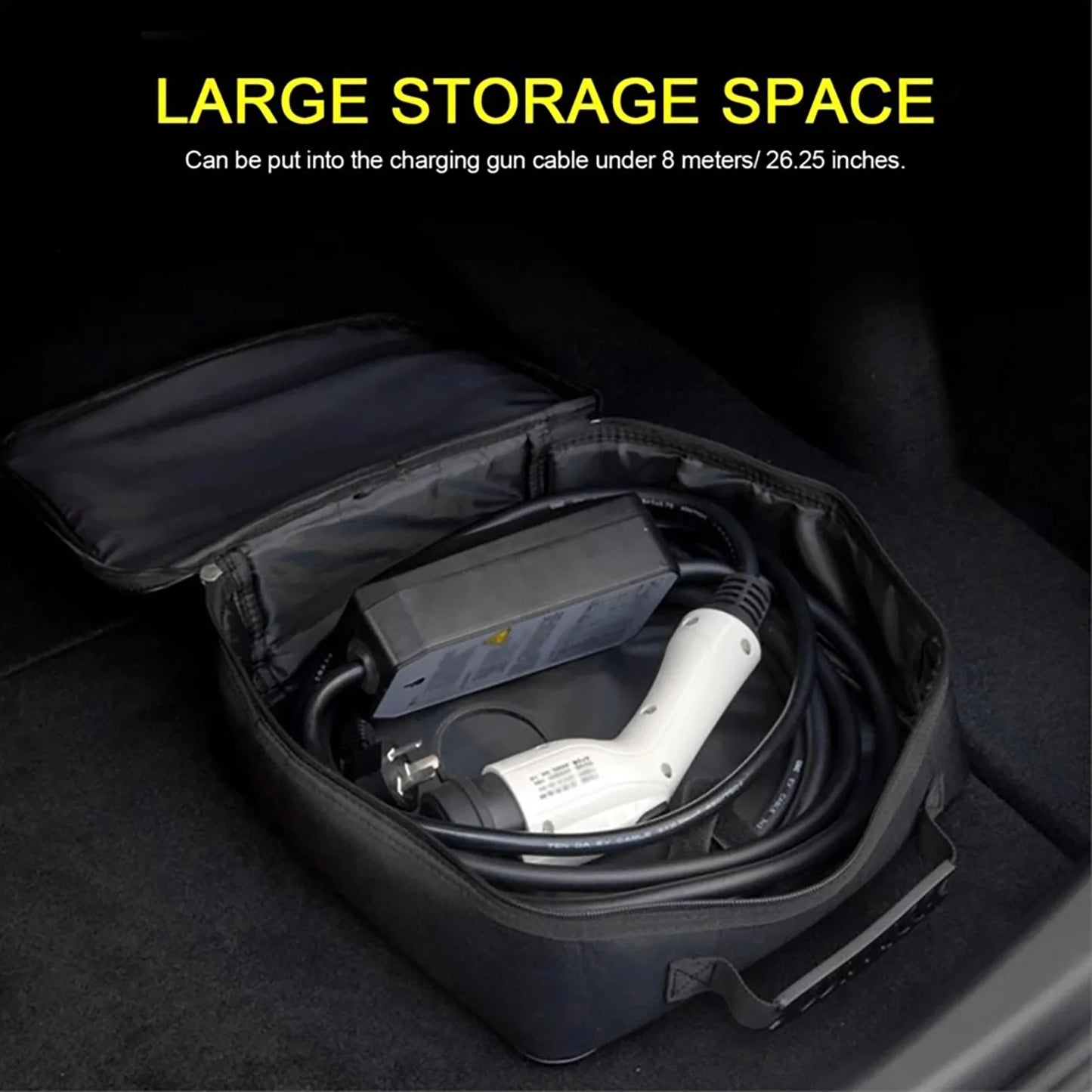 EV Car Charging Cable Storage Carry Bag