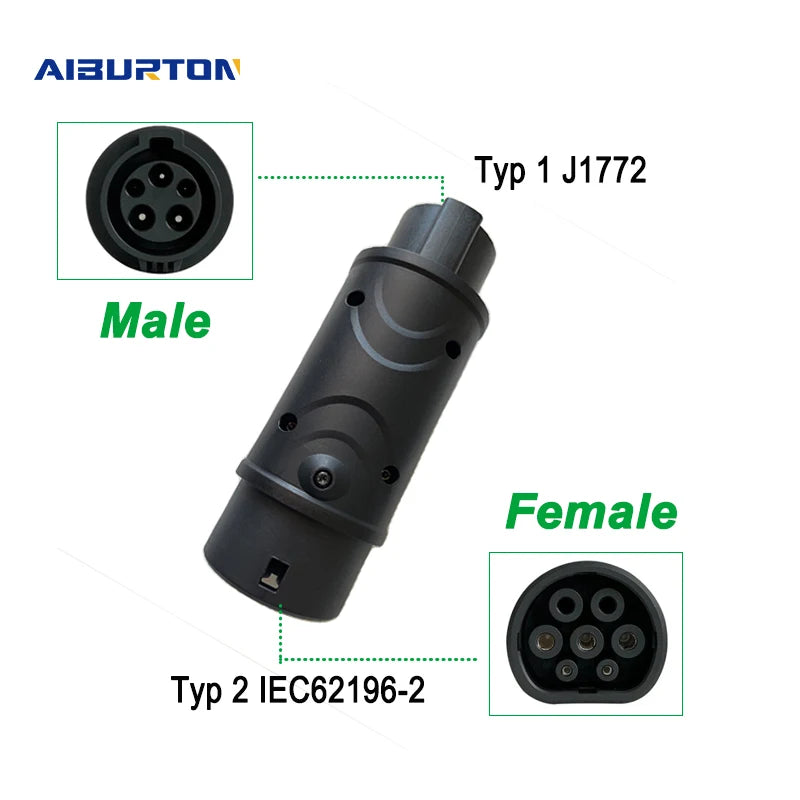 Type2 EV Charger Cable Adapter