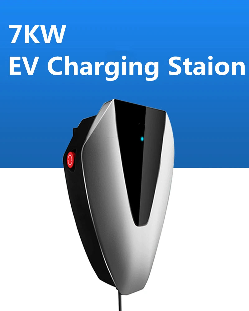 7KW Type2 Home Wallbox Fast EV Charger