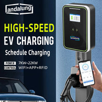 Electric 7KW EV Charger Wall Box Station